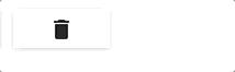 A button toggling between trash and confirm